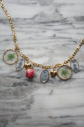 The Forget-Me-Not Meadow Charm Necklace