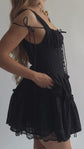 The Fae Dress in Noir