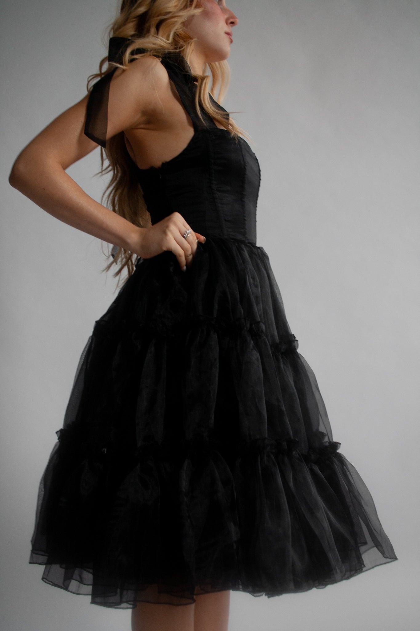 Black Swan Prom Dress